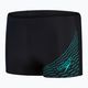Pánské plavecké šortky Speedo Medley Logo Aquashort černo-modré 8-1135406870 4
