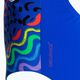 Speedo Digital Placement Splashback dětské jednodílné plavky modré a fialové 8-00262514737 4