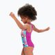 Speedo Dětské jednodílné plavky s digitálním potiskem růžovo-fialové 8-0797015162 3