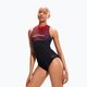 Speedo dámské jednodílné plavky Digital Placement Hydrasuit black-red 8-1244515213 5