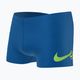Dětské plavecké boxerky Nike Multi Logo Square Leg modré NESSD042-494 5