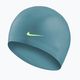 Plavecká čepice Nike Solid Silicone green abyss 2