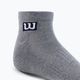 Pánské tréninkové ponožky Wilson Premium Low Cut 3 pack šedé W8F3H-3730 3
