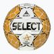 SELECT Ultimate LM v23 EHF Official bílá/zlatá házená velikost 3 2