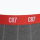 Pánské boxerky CR7 Basic Trunk 3 páry grey melange/red/navy 4