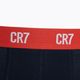 Pánské boxerky CR7 Basic Trunk 3 páry grey melange/red/navy 10