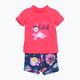 Tričko + plavecké šortky Barva Dětská sada růžová CO7200895380