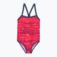Barva Dětské sportovní jednodílné plavky AOP červené CO7201155380