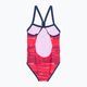Barva Dětské sportovní jednodílné plavky AOP červené CO7201155380 2