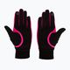 Dámské běžecké rukavice Viking Runway black/pink 140/18/2740 2