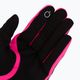 Dámské běžecké rukavice Viking Runway black/pink 140/18/2740 5