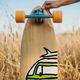 Fish Skateboards Vanlife longboard beige LONG-VANL-SIL-ORA 9