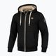 Pánská mikina Pitbull Zip Sherpa 2 Ruffin Hooded black 4