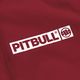 Pánská bunda Pitbull West Coast Athletic Logo Hooded Nylon burgundy 5