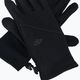 4F trekingové rukavice REU009 černé H4Z22 4