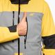 Pánská lyžařská bunda 4F žluto-šedá H4Z22-KUMN012 6