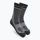 4F trekové ponožky SOUT001 šedé H4Z22