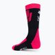 Dětské lyžařské ponožky 4F F028 tmavě modré a růžové 4FJAW22UFSOF028 3
