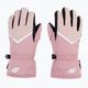 Dětské lyžařské rukavice 4F růžové 4FJAW22AFGLF039 3
