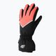 Dětské lyžařské rukavice 4F černo-červené 4FJAW22AFGLF039 6
