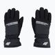 Dětské lyžařské rukavice 4F šedočerné 4FJAW22AFGLM038 3