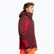 Pánská lyžařská bunda 4F bordovo-červená H4Z21-KUMN015 3