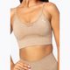 Fitness podprsenka Carpatree Vibe Seamless beige melange 4