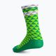 LUXA Asymetrické cyklistické ponožky zelené LUHE19SAMGS 3