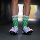 LUXA Asymetrické cyklistické ponožky zelené LUHE19SAMGS 6