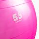 Gymnastický míč fitness fitness Gipara 55 cm růžový 3998 2