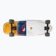 Surfskate skateboard Cutback Golden Wave 34" bílý a barevný CUT-SUR-GWA