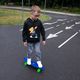 Humbaka dětský skateboard flip modrý HT-891579 15