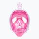 Dětská celoobličejová maska na šnorchlování AQUASTIC růžová SMK-01R 2