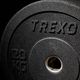 Olympijské závaží bumper TREXO TRX-BMP020 20 kg černé 5