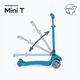 HUMBAKA Mini T dětská tříkolová koloběžka modrá HBK-S6T 3