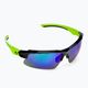Cyklistické brýle GOG Faun černá / zelená / polychromatická zelená E579-3 2