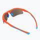 Dětské cyklistické brýle GOG Balami matné neonově oranžové / modré / modré zrcadlové E993-3 2