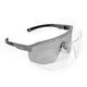 Cyklistické brýle GOG Argo matná šedá / černá / stříbrné zrcátko E506-1 11