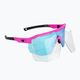 Cyklistické brýle GOG Argo matné neonově růžové/černé/bílo-modré E506-2