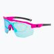 Cyklistické brýle GOG Argo matné neonově růžové/černé/bílo-modré E506-2 8