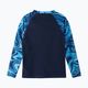 Reima Kroolaus dětské plavecké tričko černo-modré 5200150A-6985 2