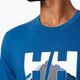 Helly Hansen Nord Graphic pánské trekové tričko modré 62978_606 3