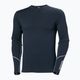 Pánské termo tričko Longsleeve Helly Hansen Lifa Merino Midweight Crew navy/600 5