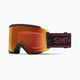 Lyžařské brýle Smith Squad XL S2 black/red M00675 6
