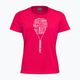 HEAD Typo dámské tenisové tričko růžové 814512