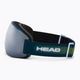 Lyžařské brýle HEAD Magnify 5K Chrome Shape + náhradní čočky S3/S1 šedé 390822 4