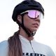 Cyklistické brýle Bliz Hero S3 matné bílé/hnědé růžové multi 9