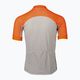 Pánský cyklistický dres POC Essential Road Logo zink orange/granite grey 2