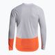 Pánské cyklistické oblečení s dlouhým rukávem POC MTB Pure granite grey/zink orange 4