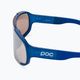 Brýle na kolo POC Aspire opal blue translucent/clarity trail silver 4